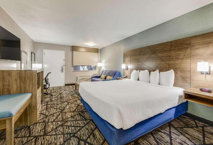 适合残疾人士使用的带超级大床的标准间, Best Western Huntsville