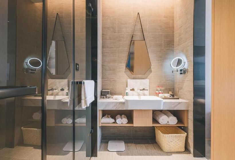 اتاق استاندارد با چشم‌انداز, Atour Hotel Shenzhen Luohu Shuibei Ibc