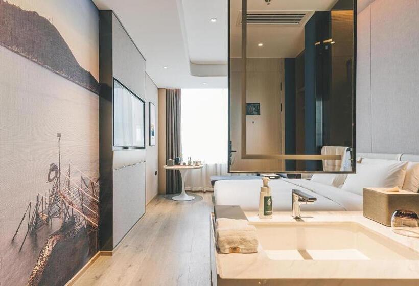اتاق سوپریور با چشم‌انداز, Atour Hotel Shenzhen Luohu Shuibei Ibc
