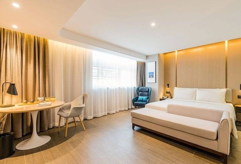 Номер Стандарт Вид на Реку, Atour Hotel Ningbo Sanjiangkou Bund Book City