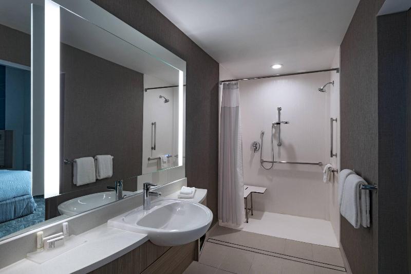 带大床的套房, Springhill Suites Waco