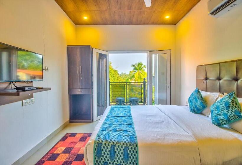 디럭스 룸, Balaji Inn Baga