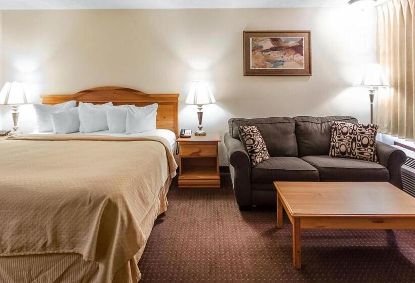 带大床的套房, Quality Inn & Suites At Dollywood Lane