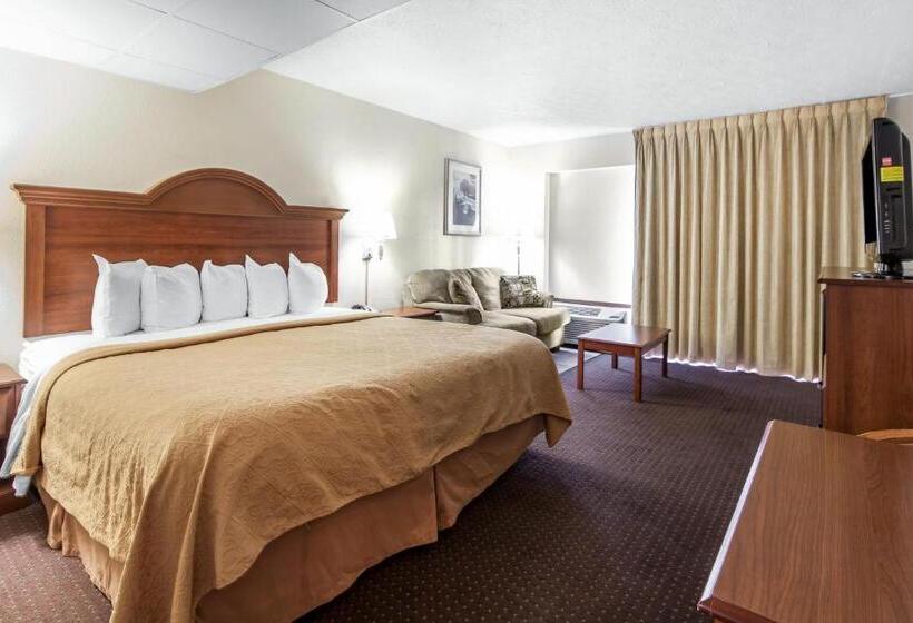 带大床的标准间, Quality Inn & Suites At Dollywood Lane