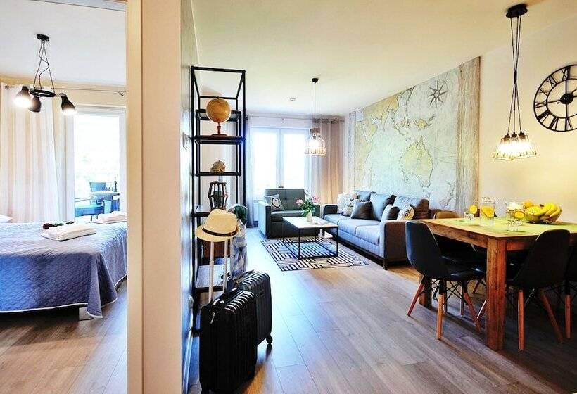 Апартаменты Deluxe 1 Спальня, Balticon Polanki Park