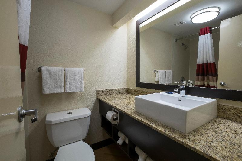 带大床的高级房间, Red Roof Inn Plus+ Houston   Energy Corridor
