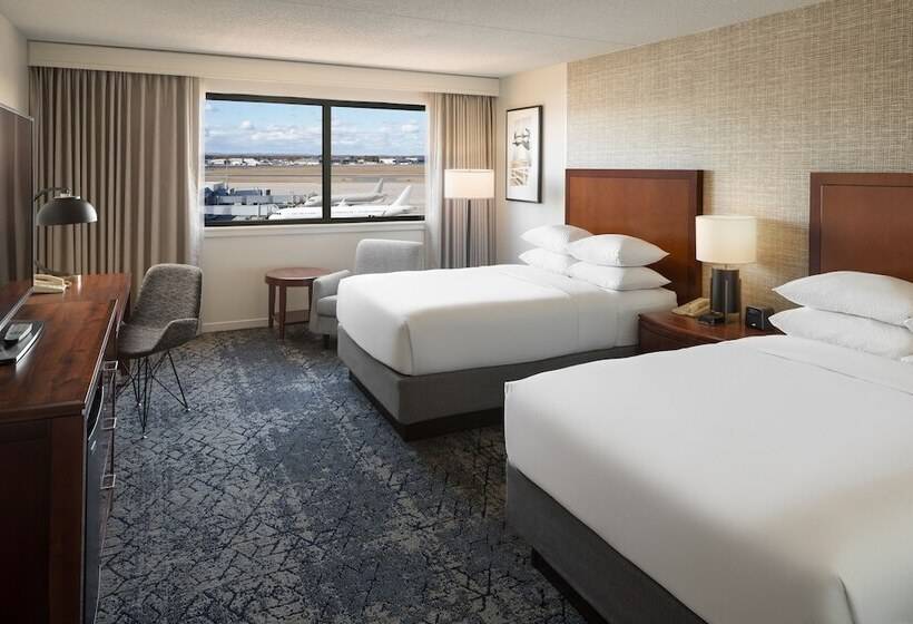 Номер Стандарт 2 Двуспальные Кровати, Sheraton Hartford Hotel At Bradley Airport
