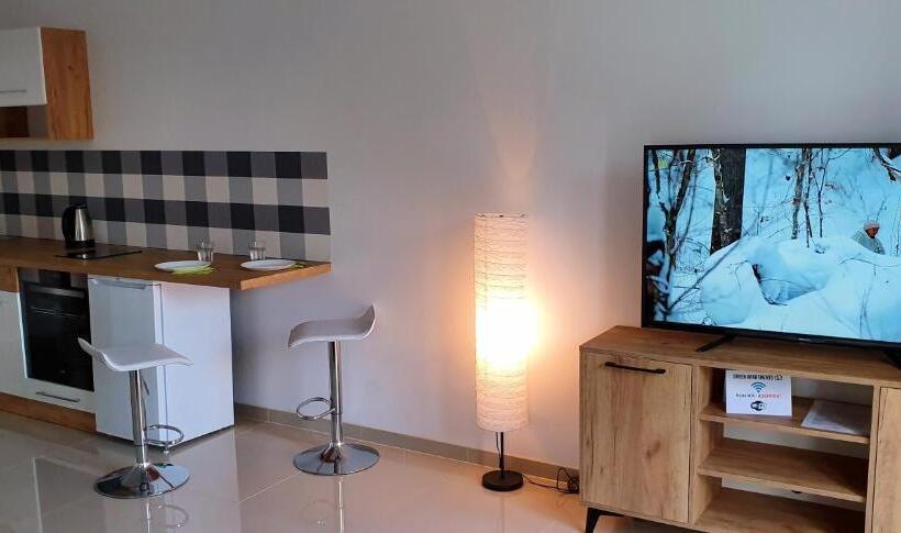 Апартаменты 1 Спальня, Zielone Apartamenty Katowice Chorzów