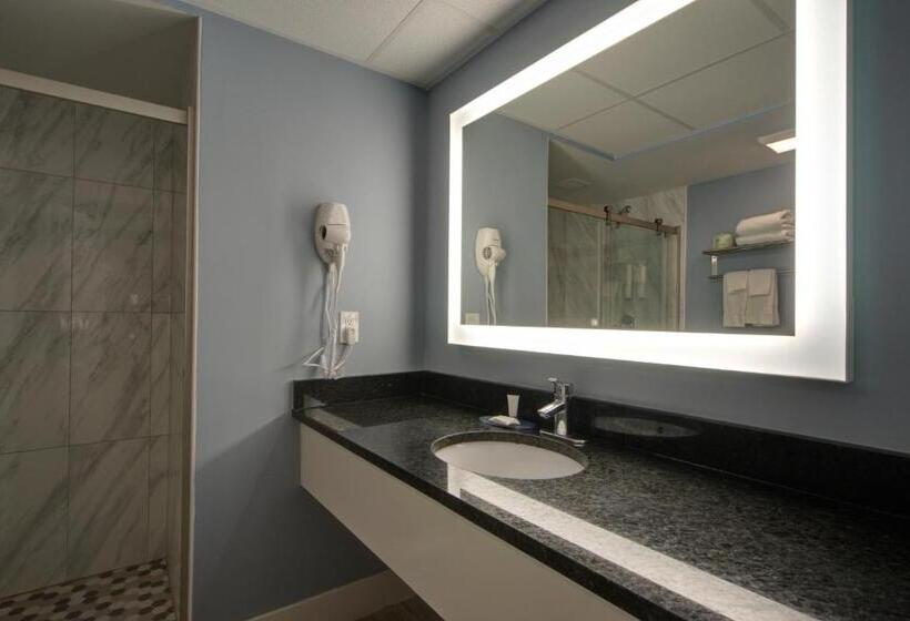 חדר סטנדרט עם מיטת קינג, Clarion Pointe Tampa Brandon Near Fairgrounds And Casino