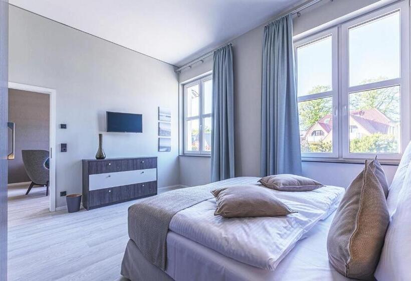 Апартаменты 1 Спальня, Apartmentanlage Zwei Wasser  Strandhaus