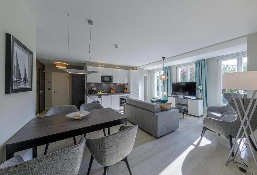 침실 2개 아파트, Apartmentanlage Zwei Wasser  Strandhaus