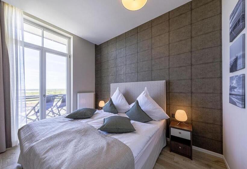 Апартаменты 2 Спальни с Балконом, Apartmentanlage Zwei Wasser  Strandhaus