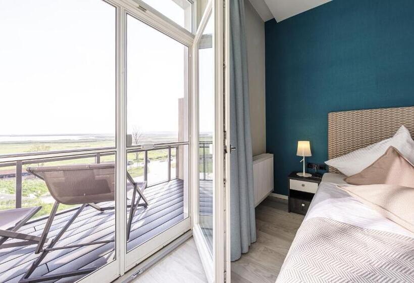 침실 2개 바다 전망 아파트, Apartmentanlage Zwei Wasser  Strandhaus