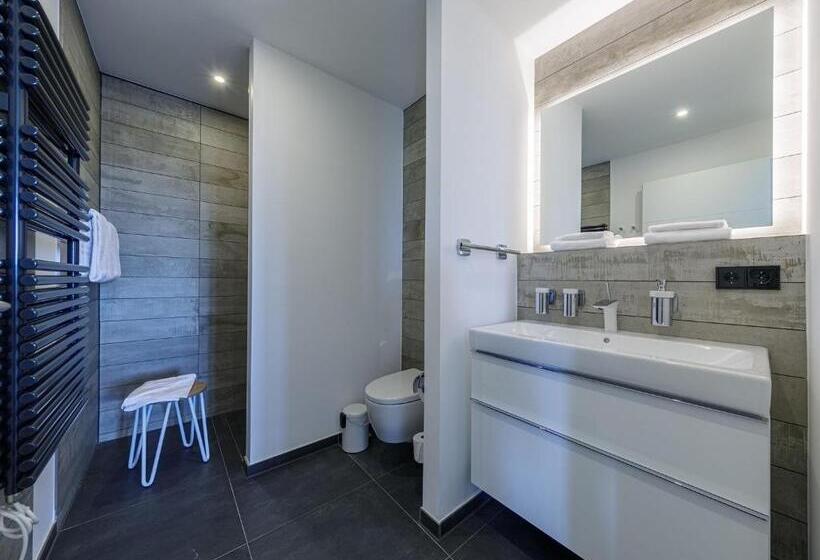 테라스가 있는 2 베드룸 아파트, Apartmentanlage Zwei Wasser  Strandhaus