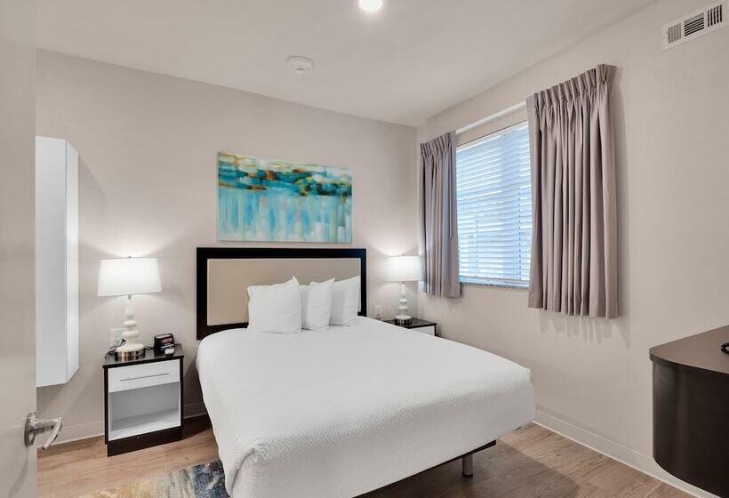침실 2개 스위트, Waterwalk Extended Stay By Wyndham Raleigh   Rtp