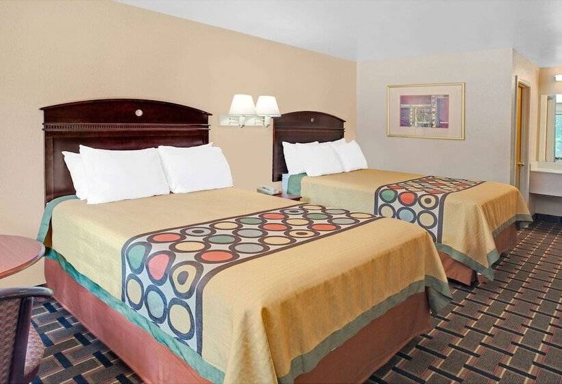 Номер Стандарт 2 Двуспальные Кровати, Super 8 By Wyndham Acworth/atlanta Area