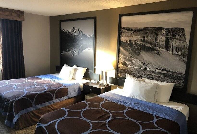اتاق استاندارد با 2 تخت دوبل, Super 8 By Wyndham Boise