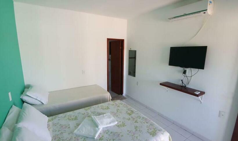 Номер Стандарт Трехместный, Pousada Villa Galinhos