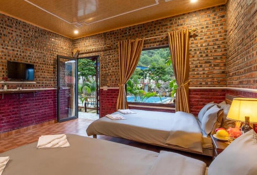 اتاق استاندارد با تخت بزرگ, Catba Spring Homestay