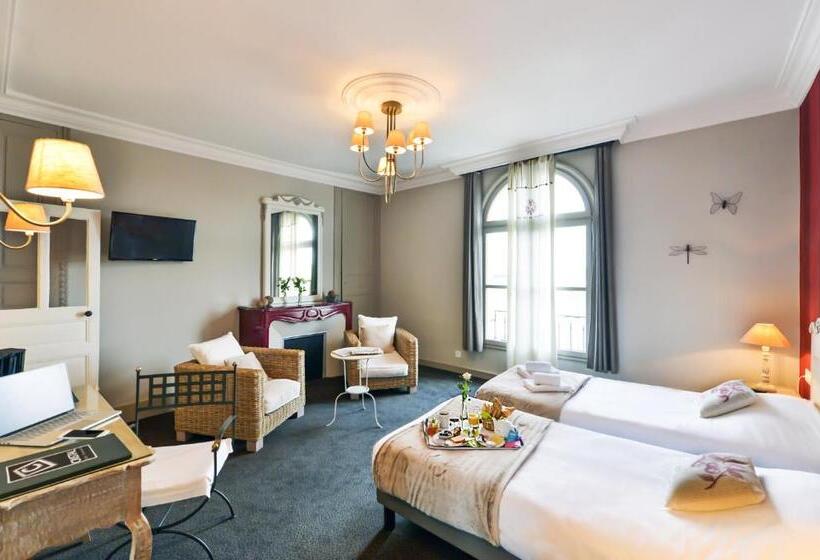 Номер Superior, Cristal Hôtel Restaurant   Logis Hotels