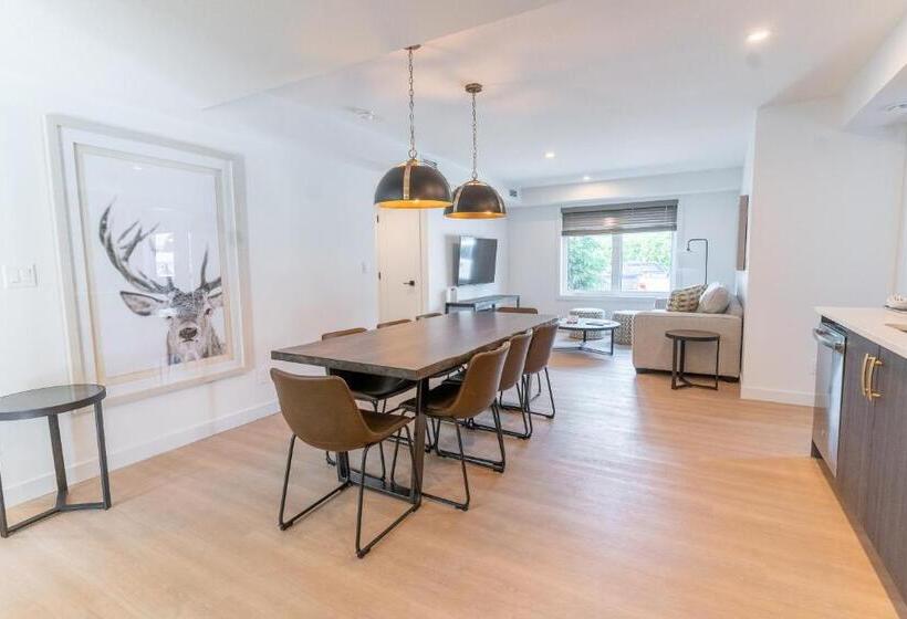 ３ベッドルームアパートメント, Basecamp Suites Canmore