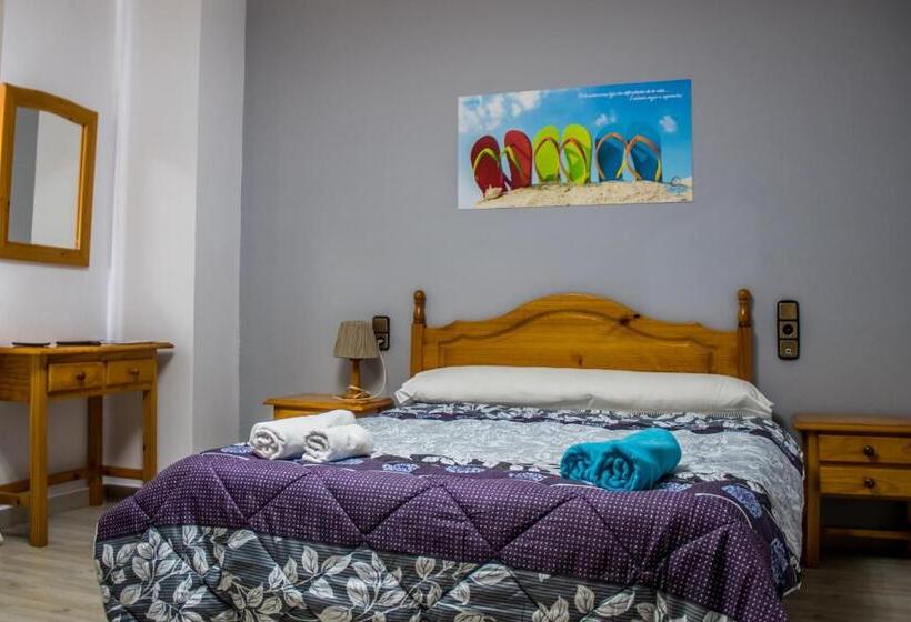 디럭스 테라스 룸 바다 전망, Hostal Villaricos