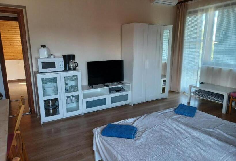 Апартаменты 2 спальни Вид на Бассейн, Jankó Apartman
