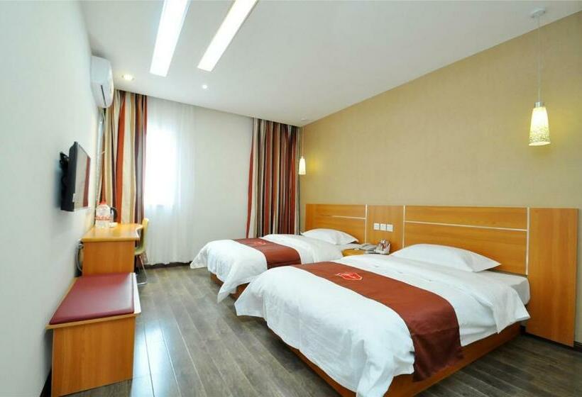 اتاق استاندارد, Thank Inn Chain Hotel Lanshan District Baishahu Town