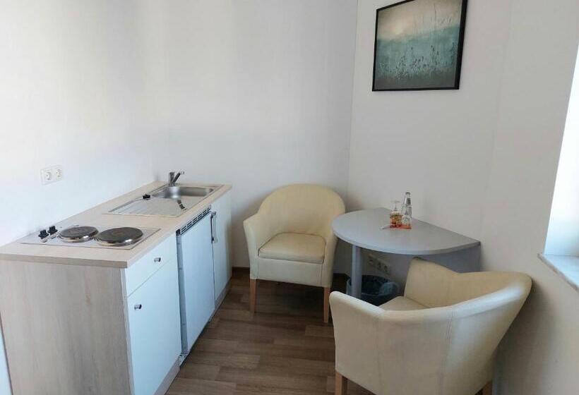 Студио Стандарт с Балконом, Gästehaus Langhammer