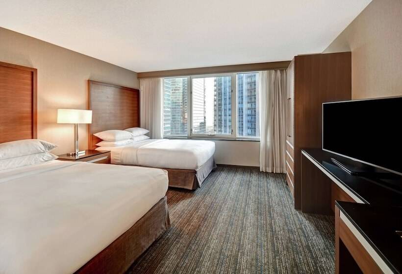 סוויטה מותאמת לאדם עם מוגבלויות, Embassy Suites By Hilton Chicago Downtown Magnificent Mile