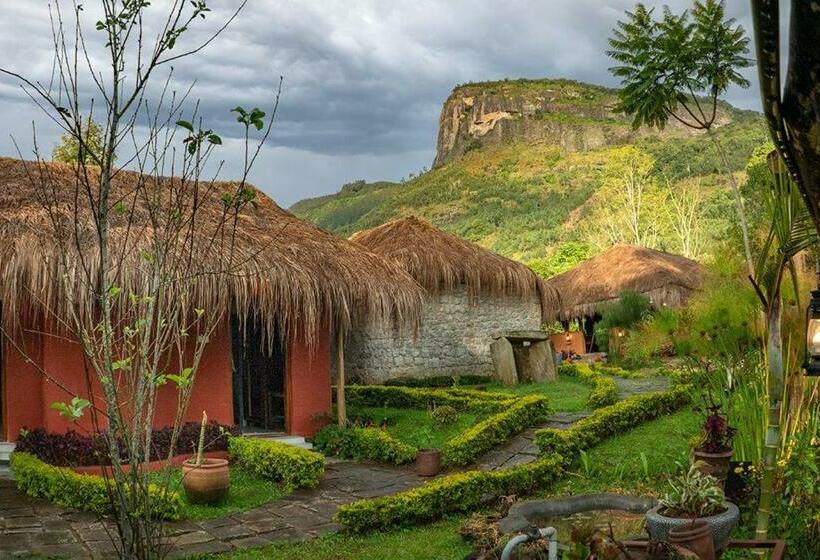 Номер Superior Вид на Горы, Deshadan Eco Valley Resort   An Eco Friendly Mud House