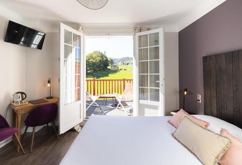 Номер Стандарт с Террасой, Logis Hôtel St Sylvestre