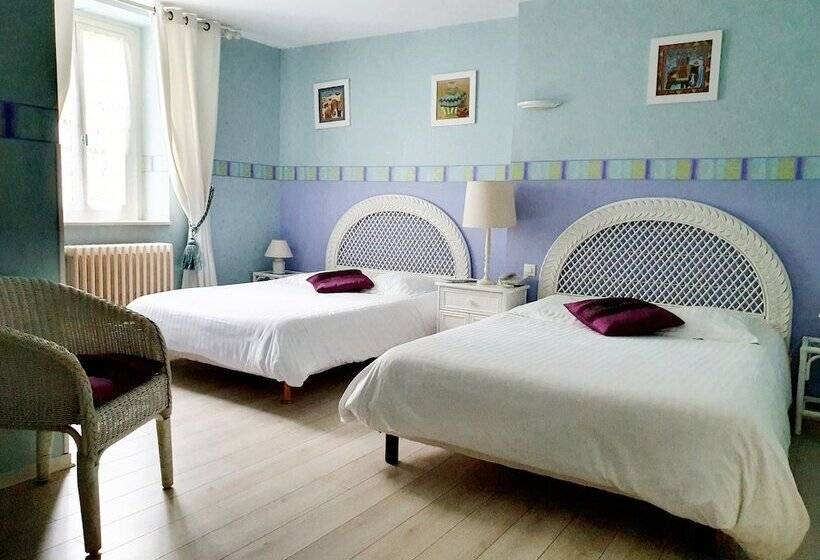 Четырехместный Номер Стандарт, Hôtel Restaurant Ferme De La Grande Cour