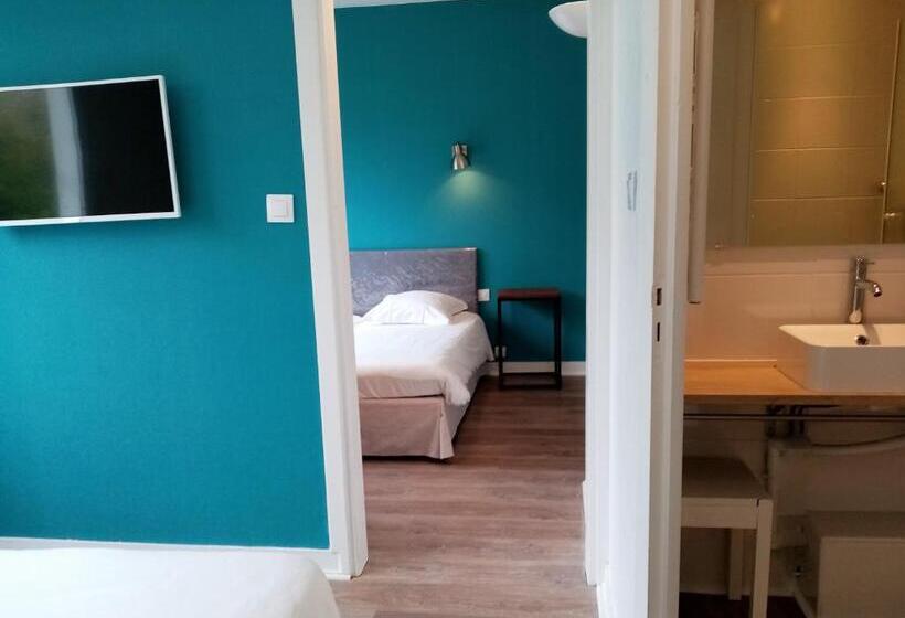 Четырехместный Номер Economy, Hôtel Du Port Et De L Aven