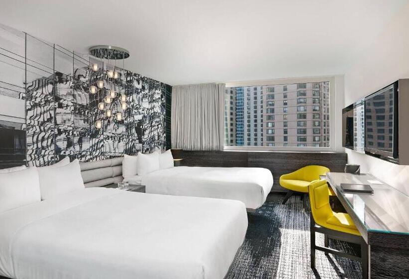 Standaardkamer met 2 Tweepersoonsbedden, W Chicago  Lakeshore