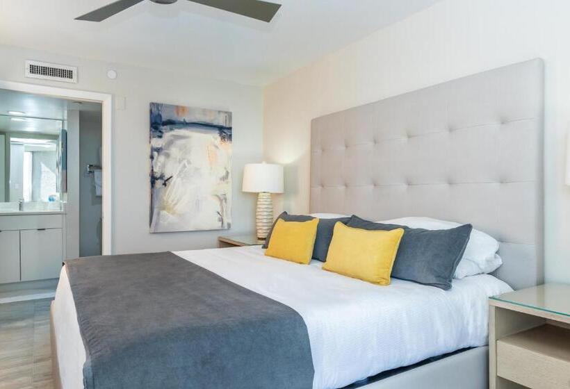デラックススイート ビュー付き, Diamond Head Beach Resort