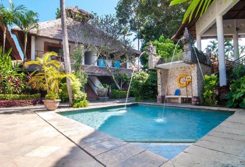 Номер Deluxe Вид на Бассейн, Sativa Sanur Cottages