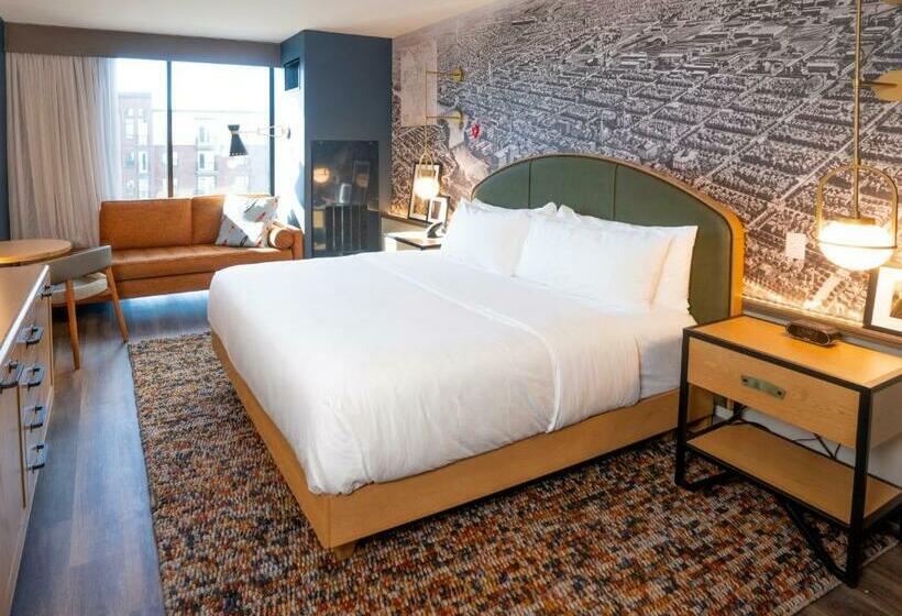 Quarto Estandar Cama King, Indigo   Columbus At Riverfront Place, An Ihg