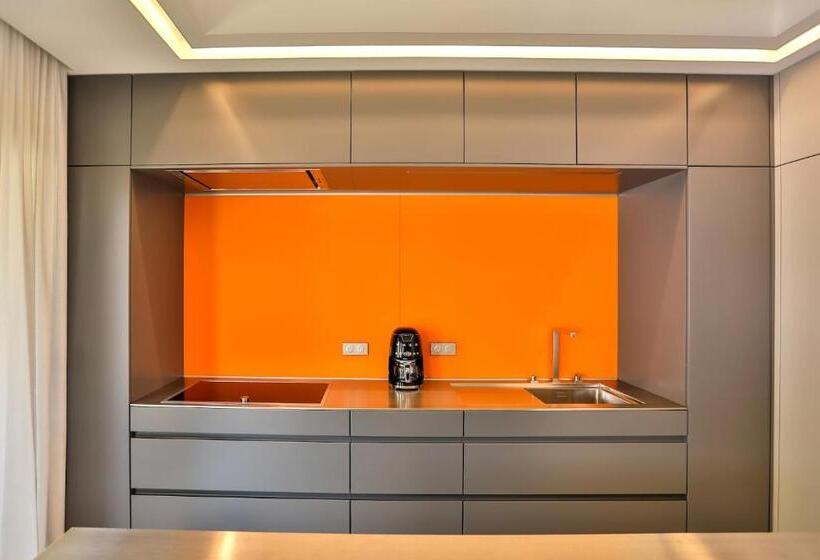 Апартаменты Пентхаус 1 Спальня, Residenza Leca Colonna