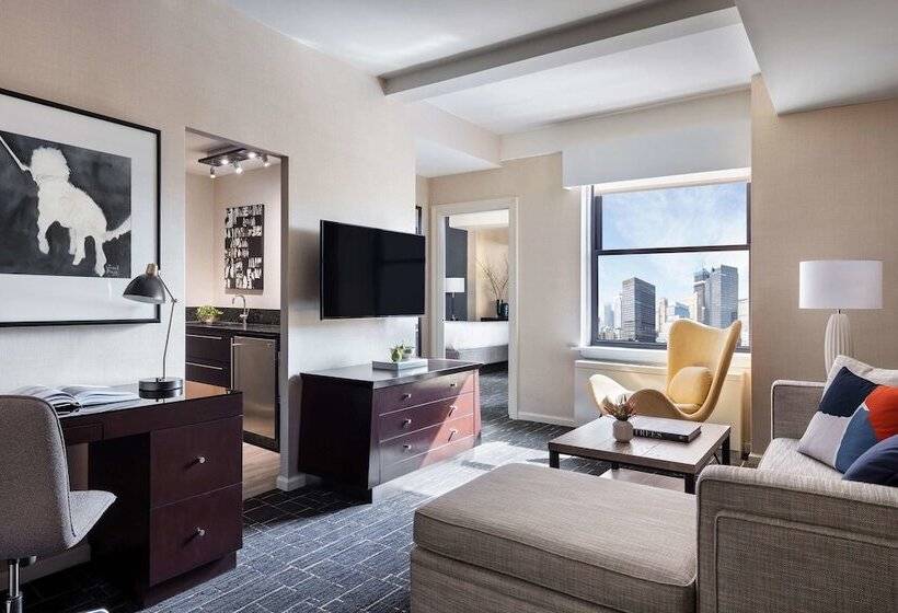 テラス付き１ベッドルームアパートメント, The Shelburne Sonesta New York