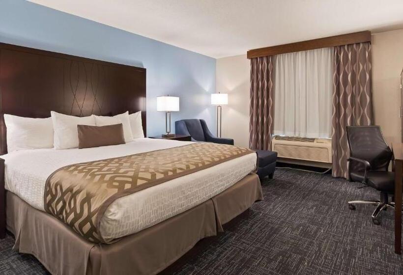 带大床的标准间, Best Western Plus Flint Airport Inn & Suites