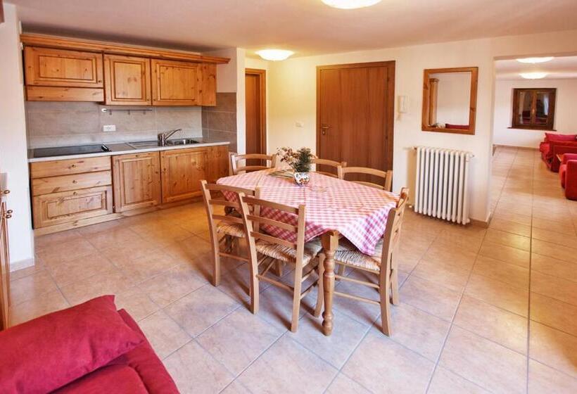 Апартаменты 1 Спальня с Балконом, Albergo Diffuso Col Gentile Socchieve