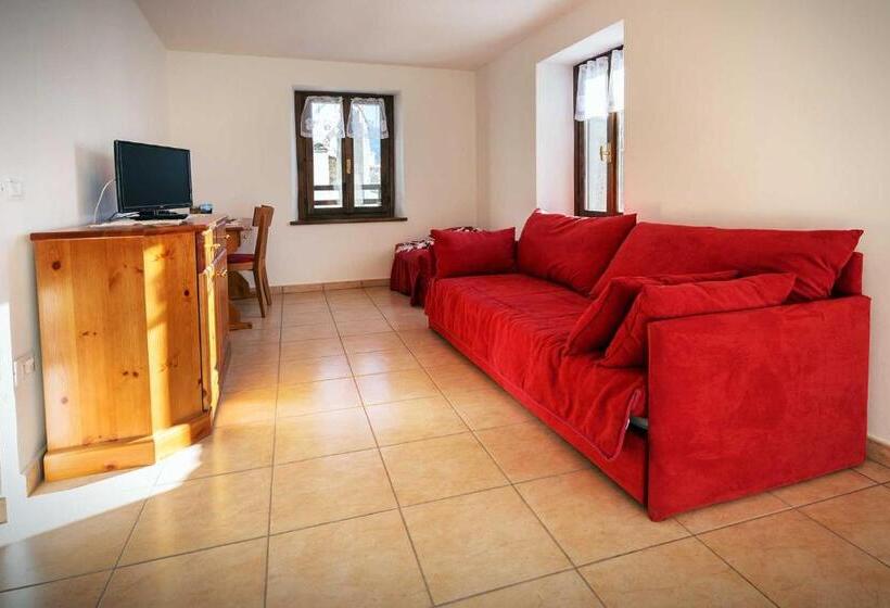 Апартаменты 1 Спальня с Балконом, Albergo Diffuso Col Gentile Socchieve