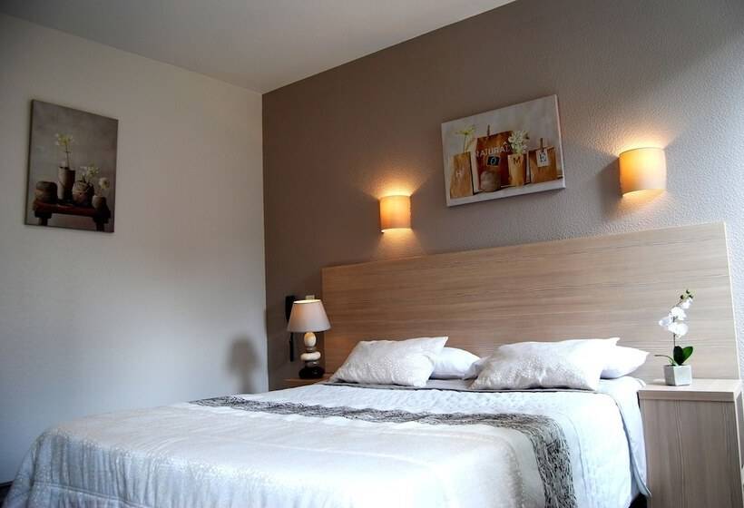 스탠다드 룸, Logis Hôtel Du Midi   Rodez Centre Ville