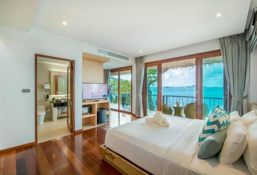 别墅: 1间卧室带游泳池, Coral Cliff Beach Resort Samui   Sha Plus