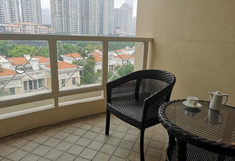 Апартаменты Deluxe 2 Спальни, Oakwood Gold Arch Residence Guangzhou