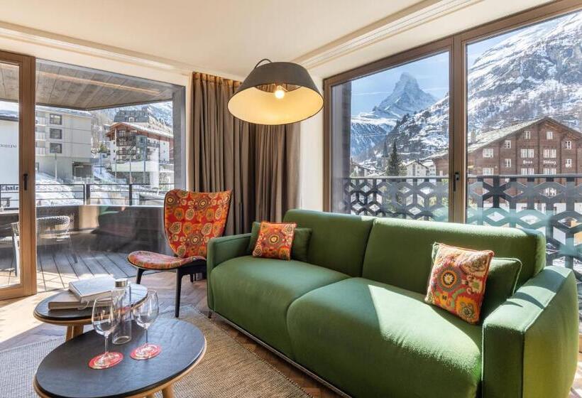 景色の見えるスイートルーム, Zermama Zermatt