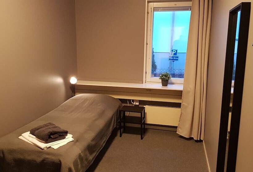 غرفة قياسية فردية حمام مشترك, Vandrarhem Uppsala   Portalgatan