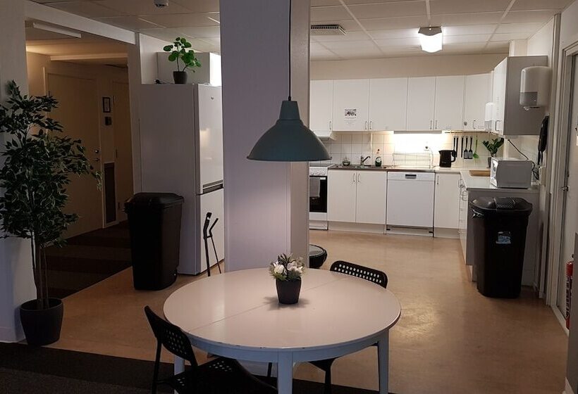 غرفة قياسية حمام مشترك, Vandrarhem Uppsala   Portalgatan