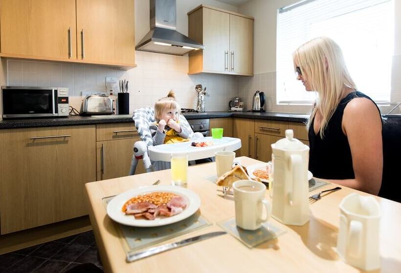 آپارتمان لوکس 2 خوابه, The Spires Serviced Apartments Aberdeen